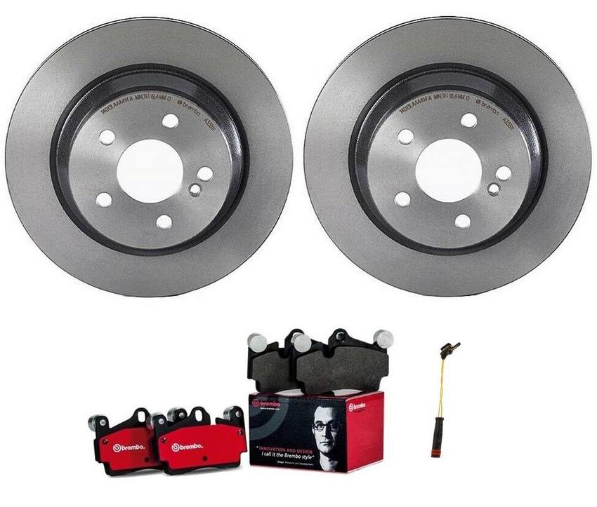 Brembo Brakes Kit - Pads and Rotors Rear (300mm) (Ceramic)